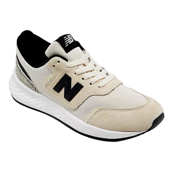 New Balance Shoes - NEW BALANCE Women's Fresh Foam X70 Leopard Neutral Tan Cream Casual Sneakers